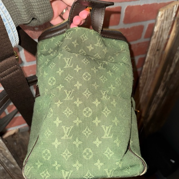 LV Green Denim Mini Lin - Picture 15 of 16